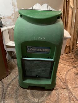 drizair lgr 2000 refrigerant dehumidifier 