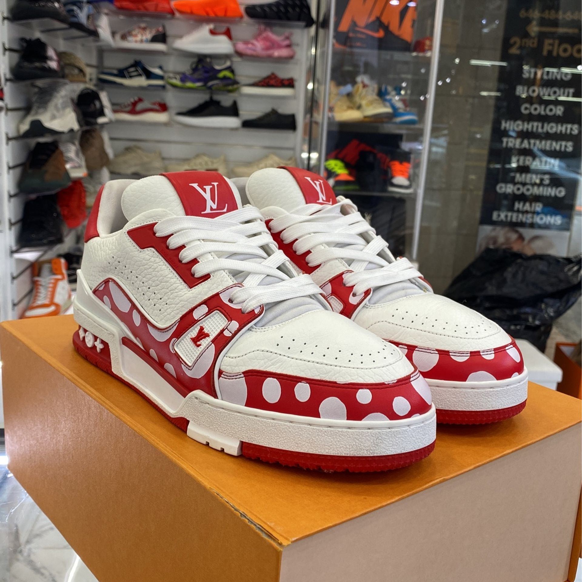 LV x YK LV Trainer Sneaker Size Lv7/ Usa 9 for Sale in Peck Slip