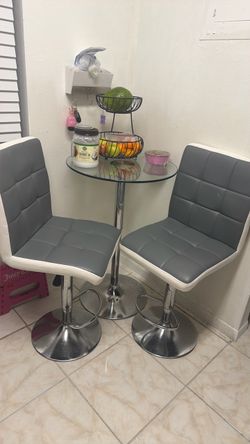 Table and chairs