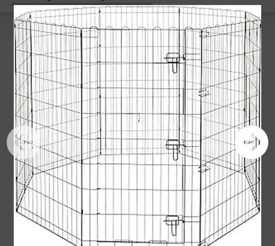 Amazon Basics Foldable Octagonal Dog Pen