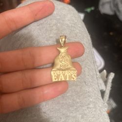 Gold Custom Pendant 