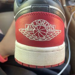 Air Jordan 1 Low “Black Toe” Size 11 – Great Condition, No Box