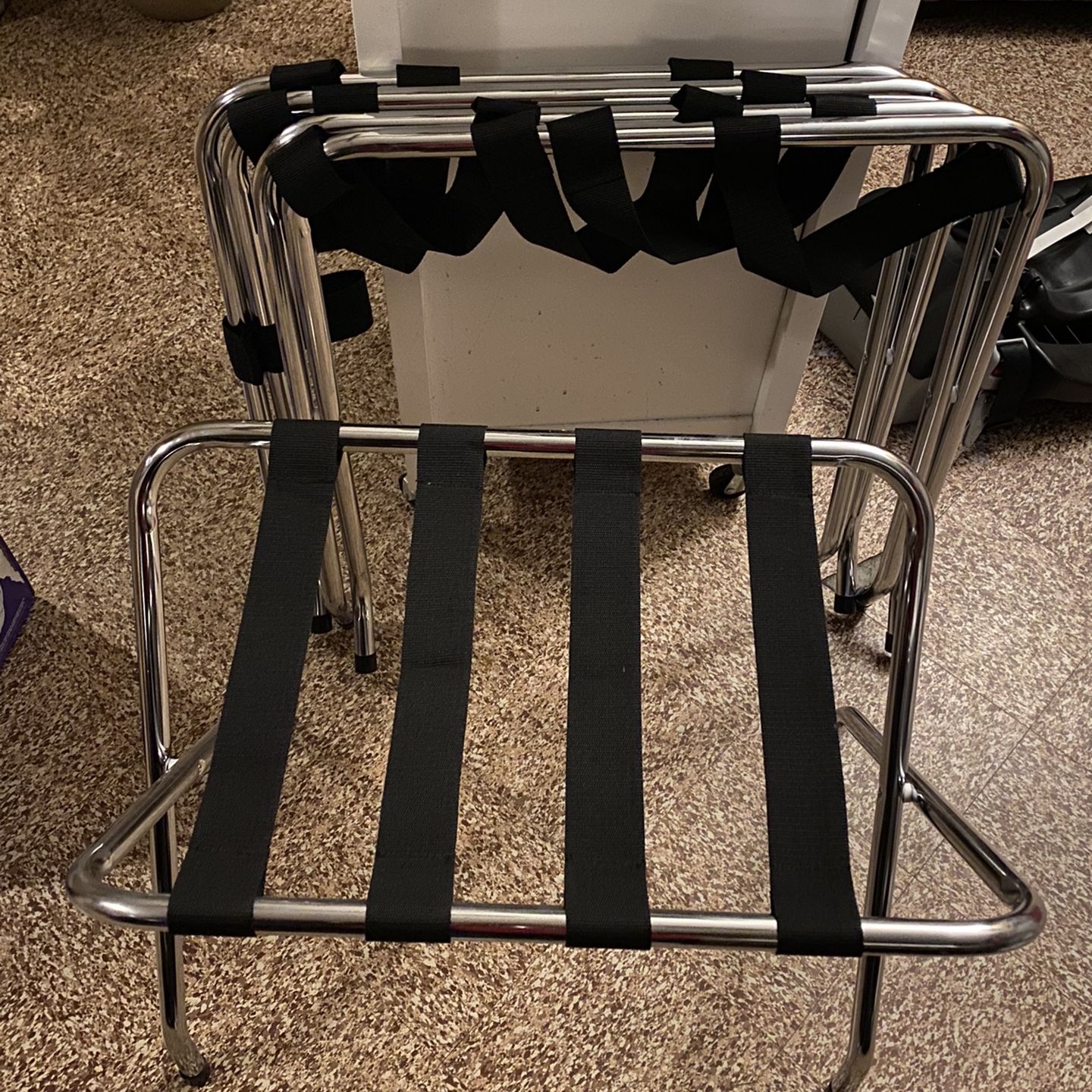 SALE: DRYING CLOTHES RACK- FOLDABLE Metal- Set Of 4.