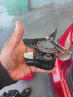 Coleman camping stove