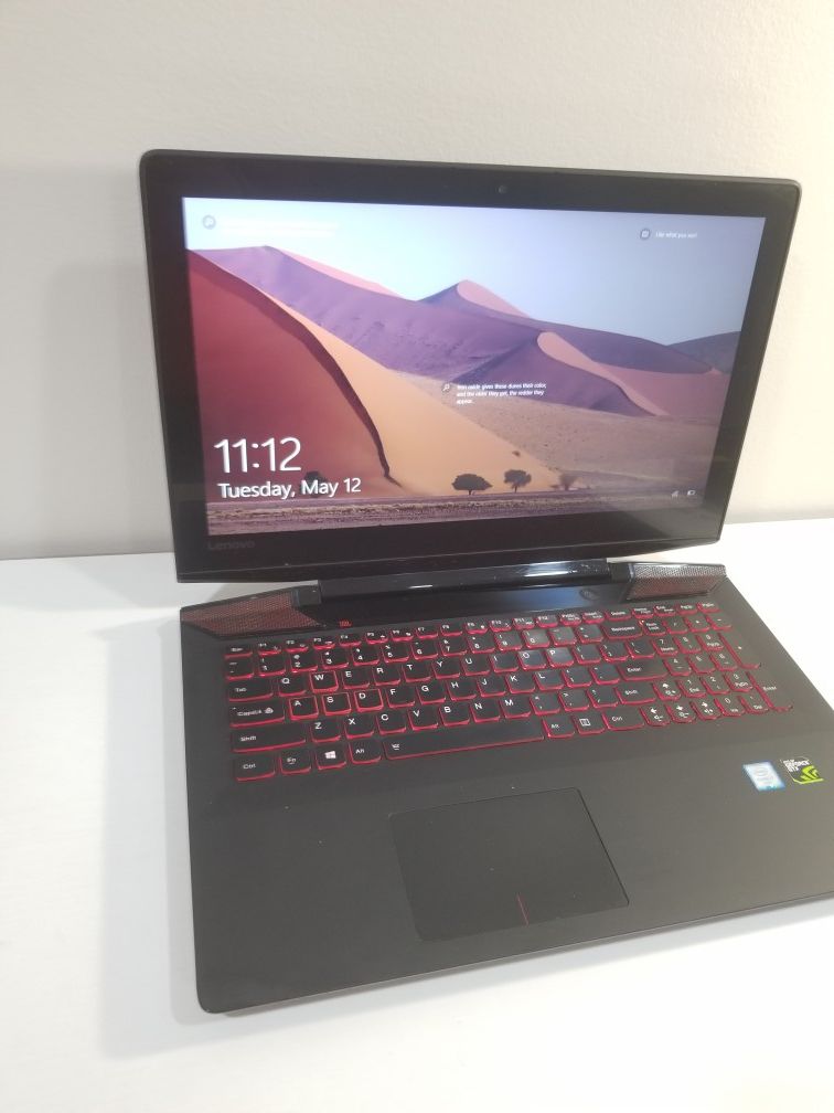 Gaming Laptop Lenovo Ideapad Y700 - 15ISK i7 6700 6 gen 12 Gb RAM 1 TB SSD Hybrid computer notebook