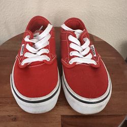 Red Vans Girls