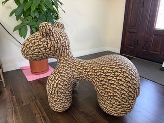 Oblique Pony Chair Decorative Sculpture