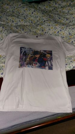 Yugioh 5ds white t shirt