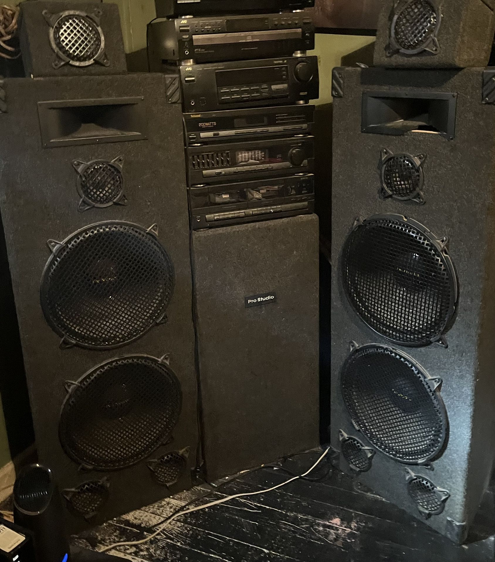 Pro Studio House Stereo System