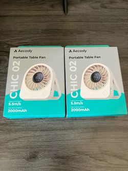 Mini portable fans