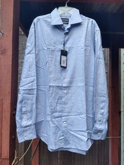 NEW $225 Emporio Armani Long Sleeve Button shirt Medium GA0086