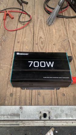 700 w inverter renogy  12v dc to 120 v ac