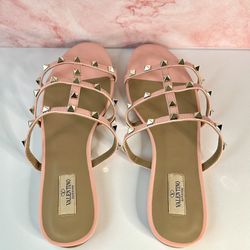 Valentino Garavani Rockstud  Flat Size 10