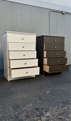 5-Drawer Tall Dresser Chest