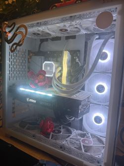 Gaming PC – RTX 3070 / Ryzen 5 5600G – White RGB Build