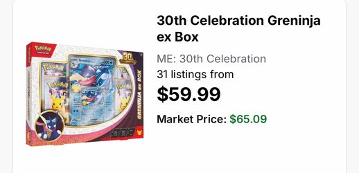 30th Celebration Pokemon