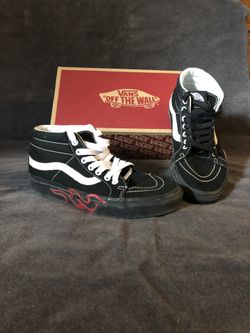 Vans Hi Tops Black/white