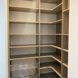 Pantry  And Closet Cabinets And Shelves, Carpenter 