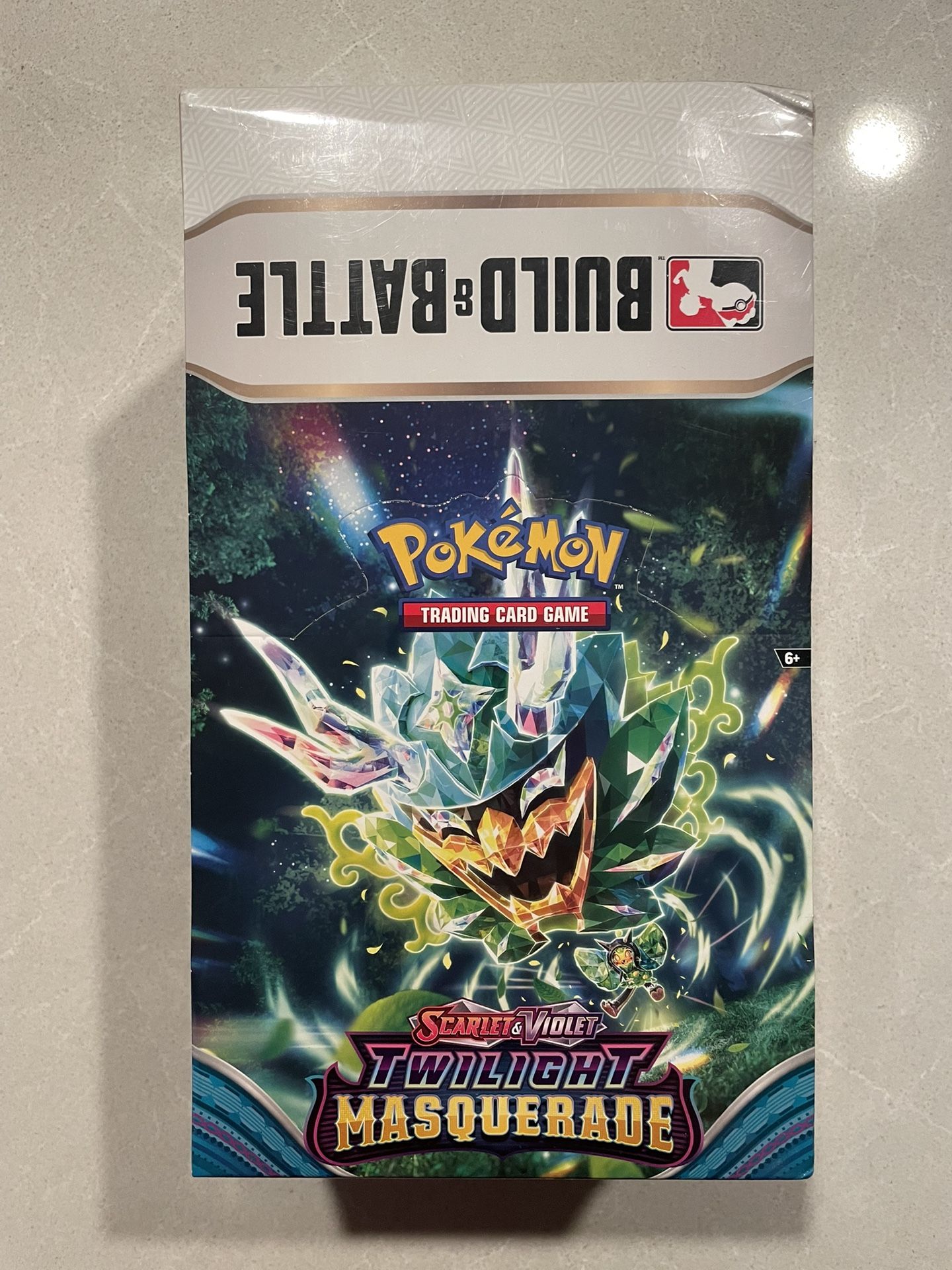 Twilight Masquerade Build & Battle Box x10 Display *SEALED CASE* Pokemon Scarlet Violet Greninja Carmine Ursaluna Eevee