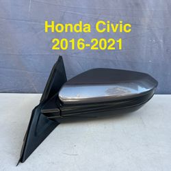 2016-2021 Honda Civic Side Mirror OEM 