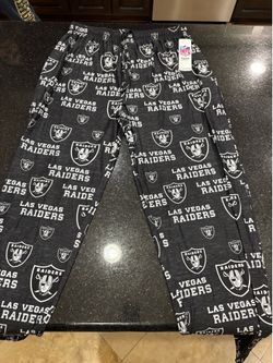 NEW! Las Vegas Raiders NFL Brand Pajama Pants