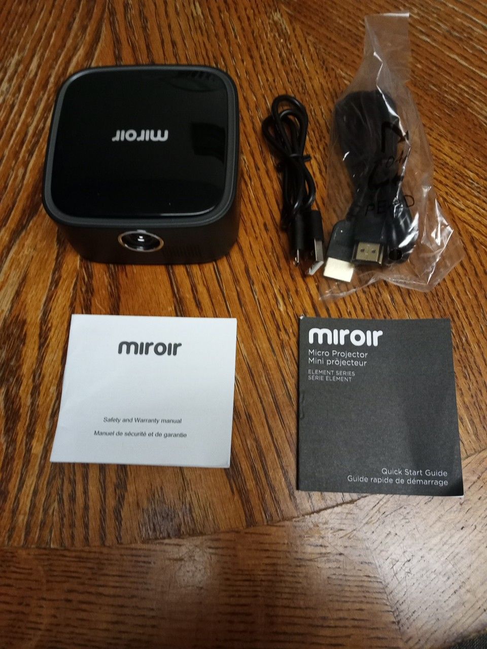 Miroir micro projector