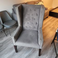 Luxury Premium Suede Chair