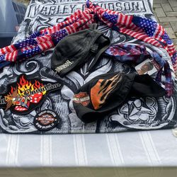 HarleyDavidson Motorcycle Gear  Head Wraps , Gloves , Sun Glasses Patches And  More 