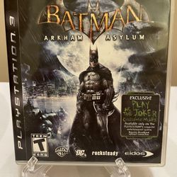 PlayStation 3 Batman: Arkham Asylum PS3 . New