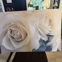 Canvas Roses Picture