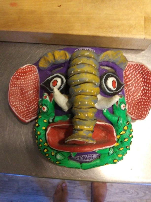 Hand Made Clay Mask From π²π½