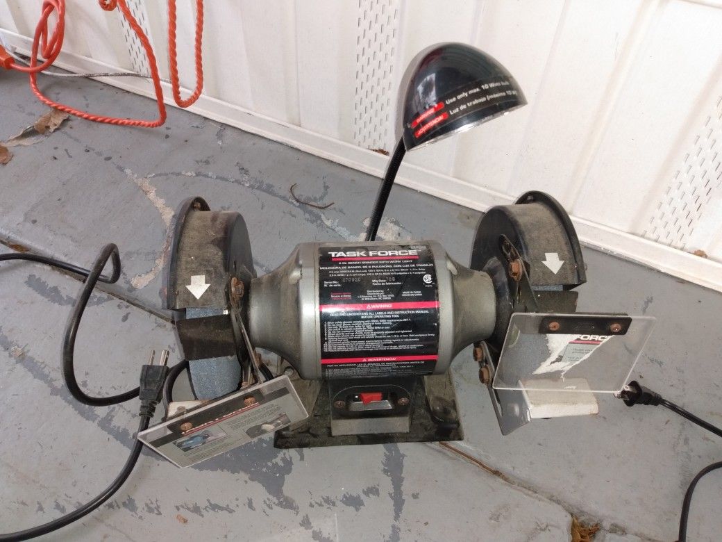 Electric grinder 6 inches with work light new