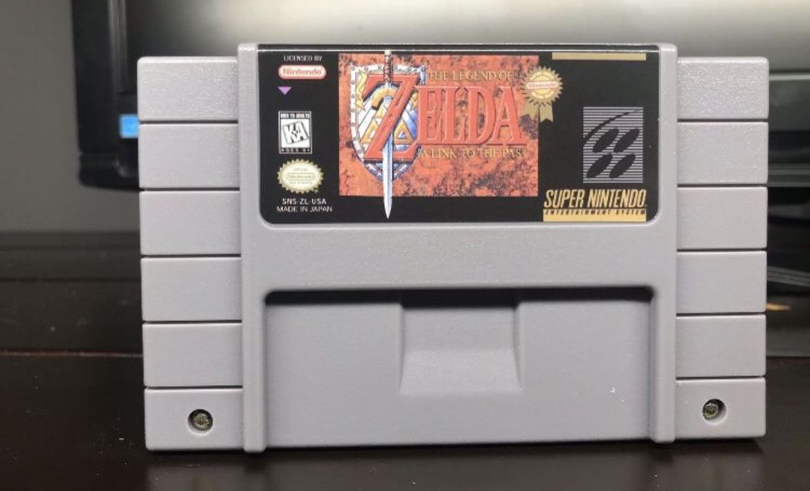The Legend Of Zelda “ A Link To The Past” Game For Super Nintendo 