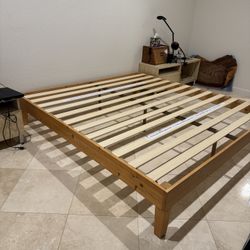 Bed Frame. King Size Perfect Barely Used
