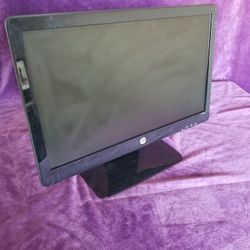 HP monitor 20". HDMI Input, DVI Input, VGA Input
