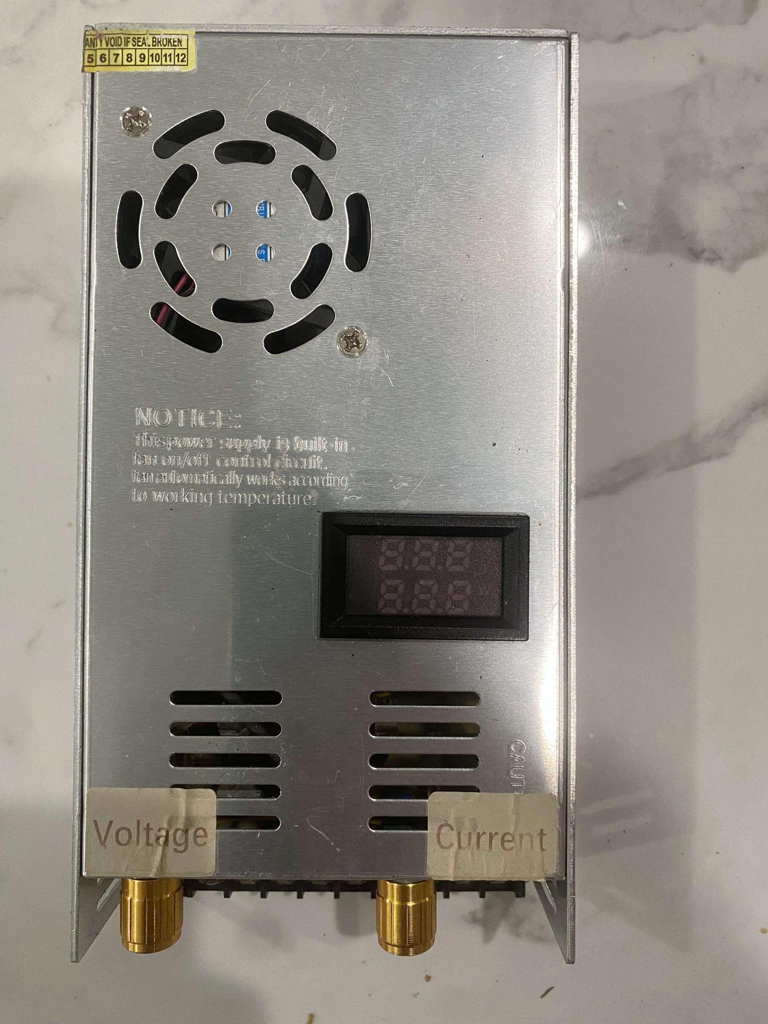 S-0-600-0-48 VARIABLE POWER SUPPLY AC INPUT 100V/220V DC-OUTPUT 48V W2C2