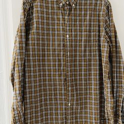Men Casual Shirt By Jcrew, Size M , Gently Used , Price:$20