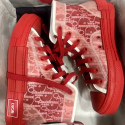 Christian Dior Sneakers Red