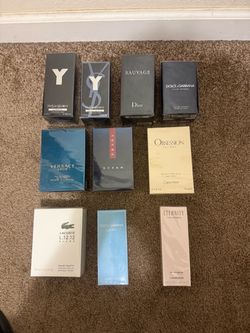 Authentic and original colognes