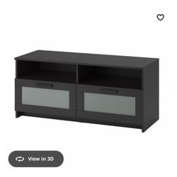 IKEA BLACK TV UNIT BRIMNES- LIKE NEW