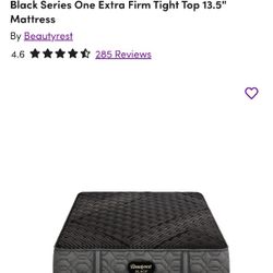 beautyrest black king extra firm