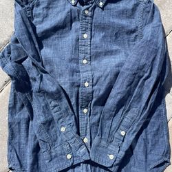 Ralph Lauren Polo Boys Long Sleeve Denim Shirt M