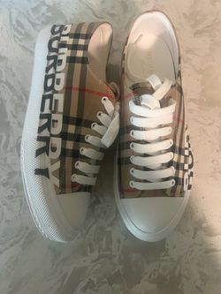 Burberry Vintage Check Low-Top Sneakers