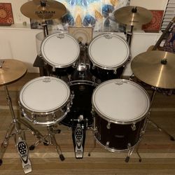 1980s CB 700 Percussion Drum Set, Cymbals