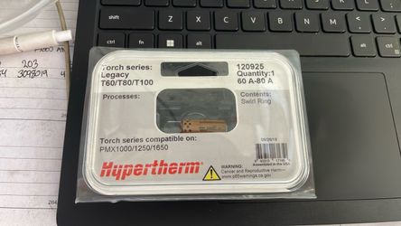 Hypertherm T-series replacement swirl ring