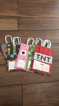 Minecraft candy bags 12ct