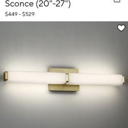 Bathroom Led Ligth Silver Version