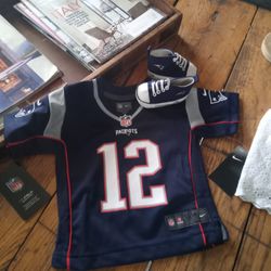 Newborn Jersey And Shoes Nike