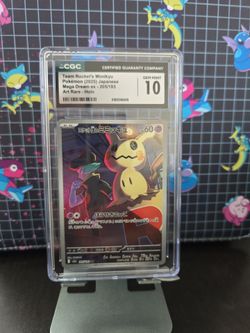 Team rockets mimikyu cgc 10 japanese