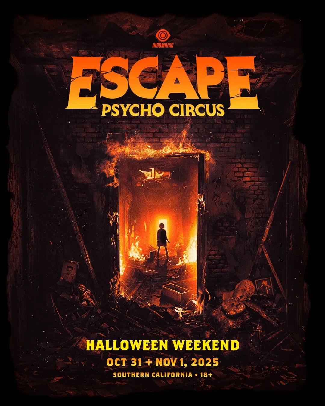 2-DAY GA TO ESCAPE HALLOWEEN 2025